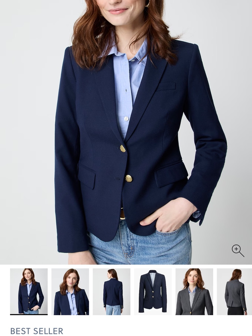 J Crew Factory Original School Boy Blazer